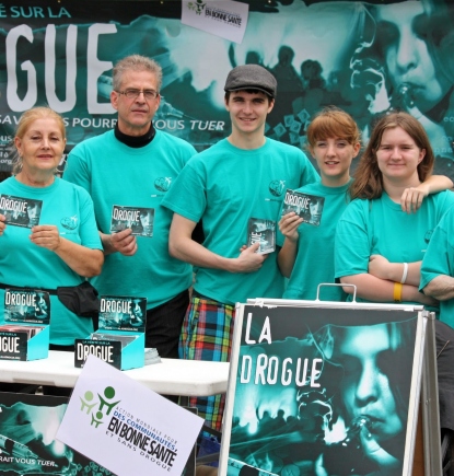 Montreal Scientologists distributed thousands of copies of The Truth About Drugs booklets on United Nations International Day against Drug Abuse and Illicit Trafficking.