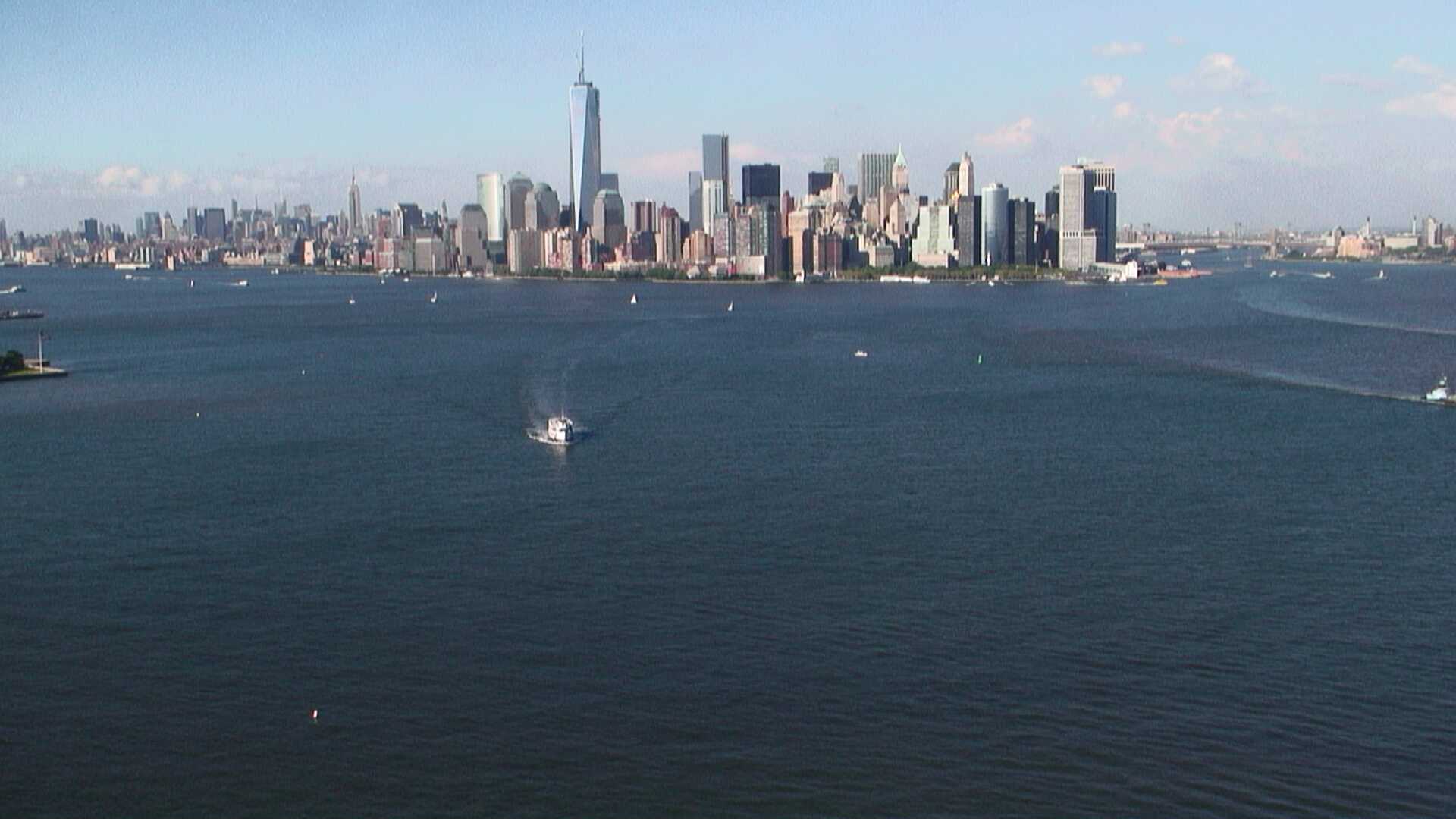 EarthCam's HarborCam delivers uninterrupted live views and sounds of the New York Harbor