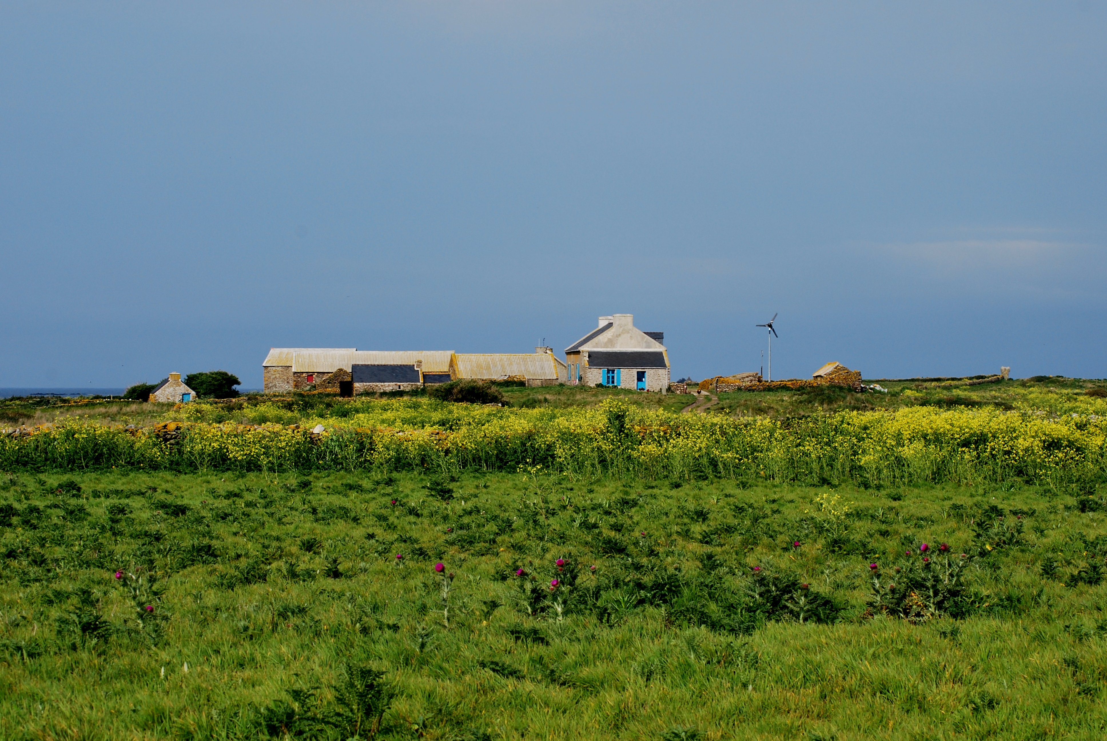 Kingspan Wind KW6 île de Quéménès, Bretagne
