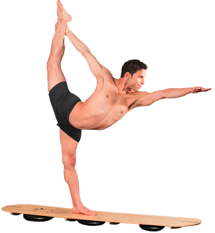 Jared McCann, World Yoga Asana Champion on The Indo Board