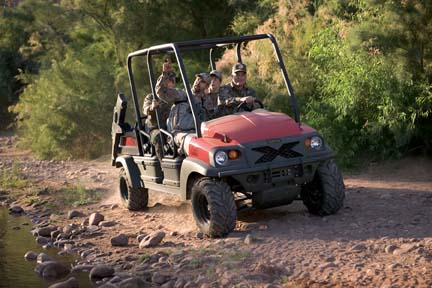 Get off the beaten path -- and back -- with the Club Car XRT1550SE with the IntelliTrak automatic all-wheel drive system.
