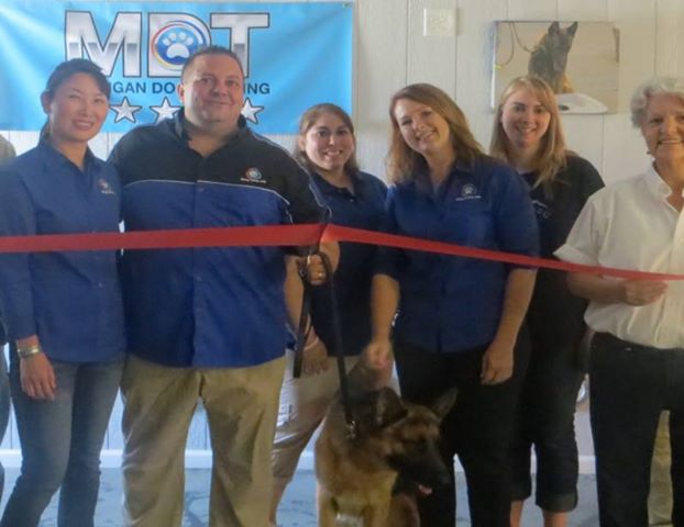 Michigan Dog Training New Facility Ribbon Cutting