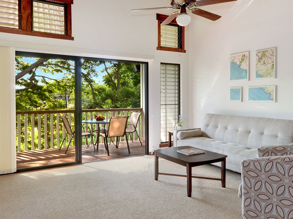 Kauai Resort Interior at Waikomo Stream Villas