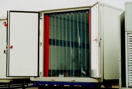 Delivery Truck Strip Door