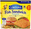 Gorton's Fish Sandwich Fillets contains 8 servings and retails for $5.49, making it a fantastic value to enjoy during National Sandwich Month.