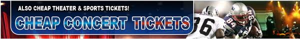 Find Cheap Tickets for all Sports, Concerts and Theater Events at Cheap Concert Tickets.