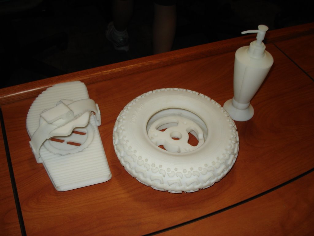 Additive manufacturing products made at Sierra College design lab