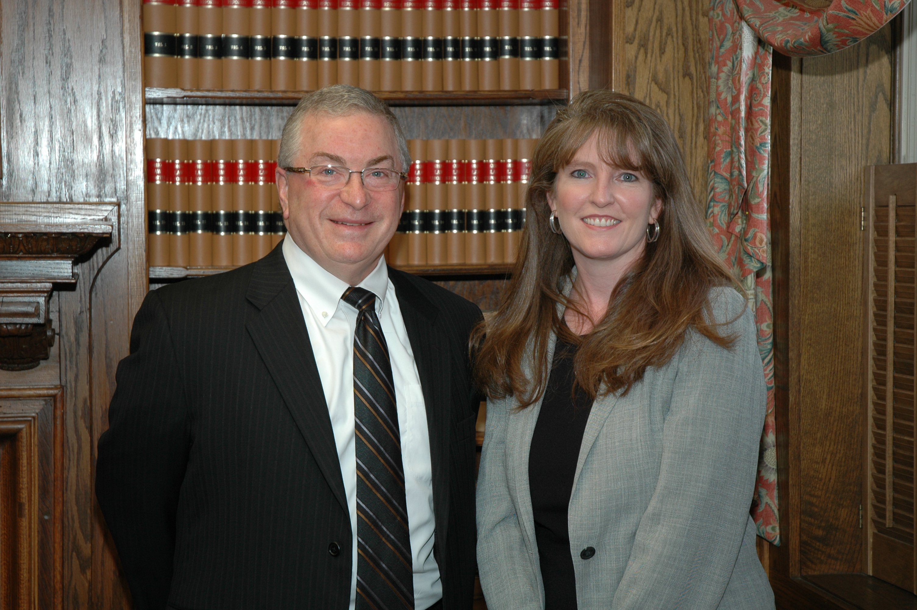 Partner Irving Roser with Attorney Kim Alabasi