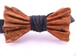 The Ivan Castillo Wood Bow Tie by Ella Bing