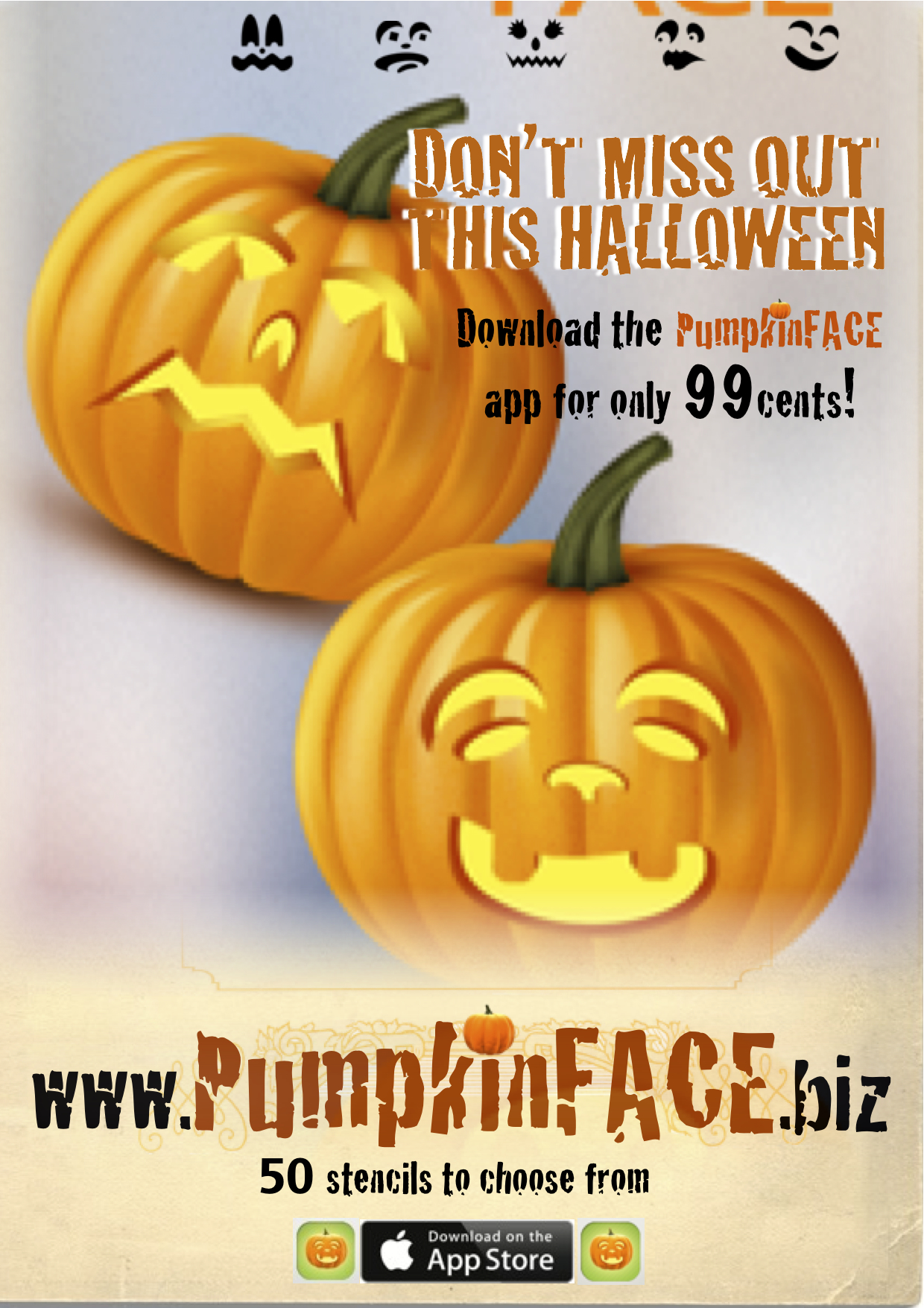 PumpkinFACE_poster launch