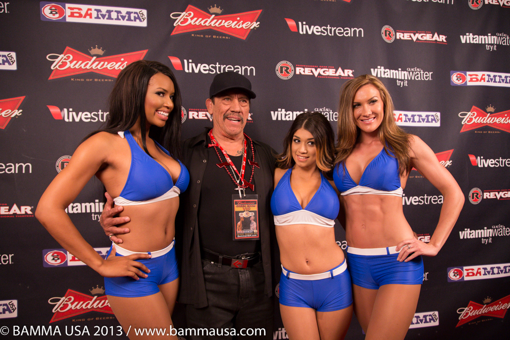Danny Trejo & BAMMA USA Ring Girls