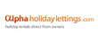 Logo - Alpha Holiday Lettings