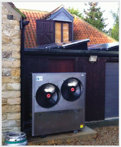 25kW Air Source Heat Pump from Earth Save Products can earn oil-fuelled homes over £3000 a year for 7 years.