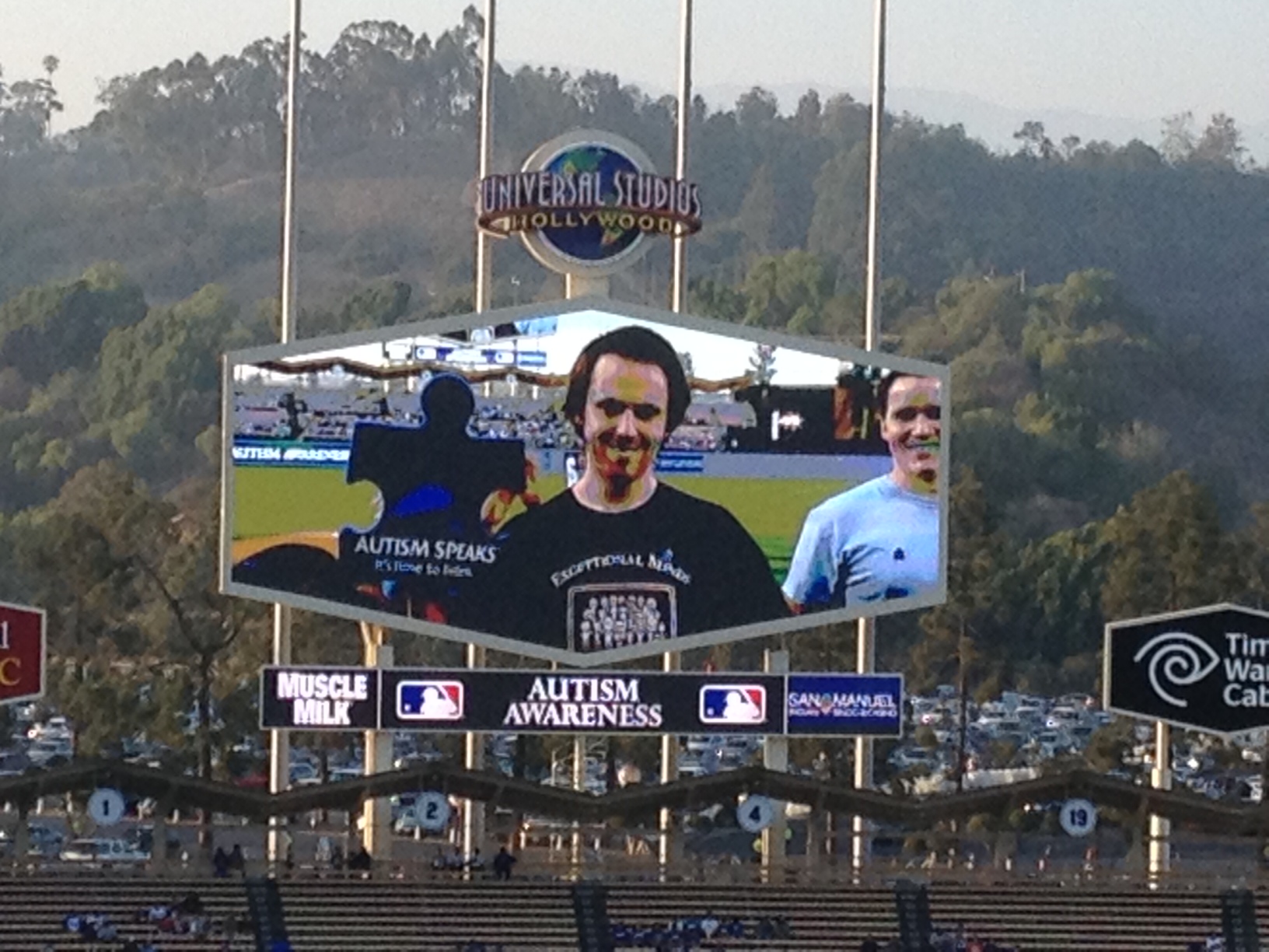 Autism Student Knocks it Out of Park at Dodger Stadium