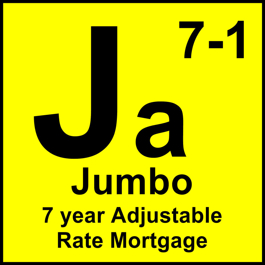 Jumbo 7 Year Adjustable Rate Mortgage