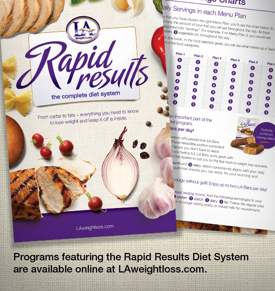 Rapid Results Diet System from LA Weight Loss