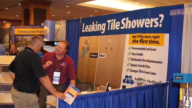 John Tubiolo, VP Sales and Development discusses how Miracle Method can repair leaking shower pans and other common college dorm challenges