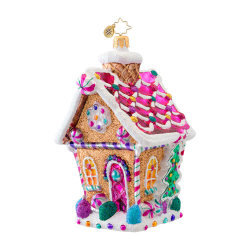 The Christopher Radko Sugar Shack ornament is part of the Candy & Sweets collection.