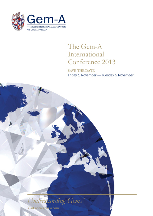 Gem-A Conference Brochure Cover