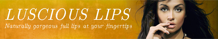 Luscious Lips™ Banner