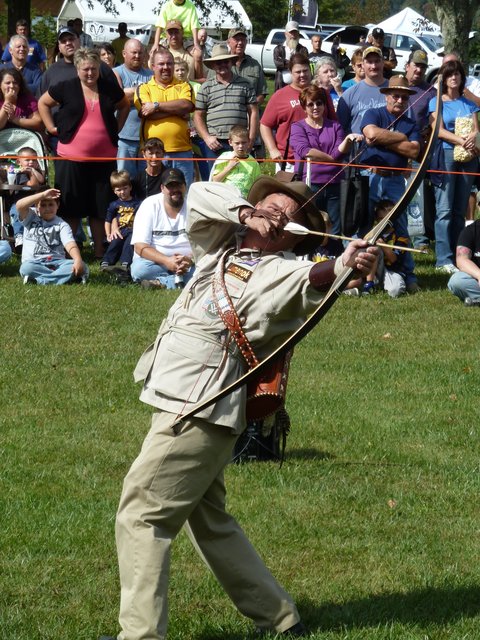 Byron Ferguson at National Hunting and Fishing Days