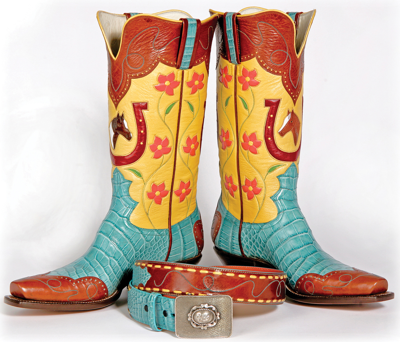Custom boots by Sorrell feature the kind of handwork required to secure a spot in the WDC Exhibit + Sale.