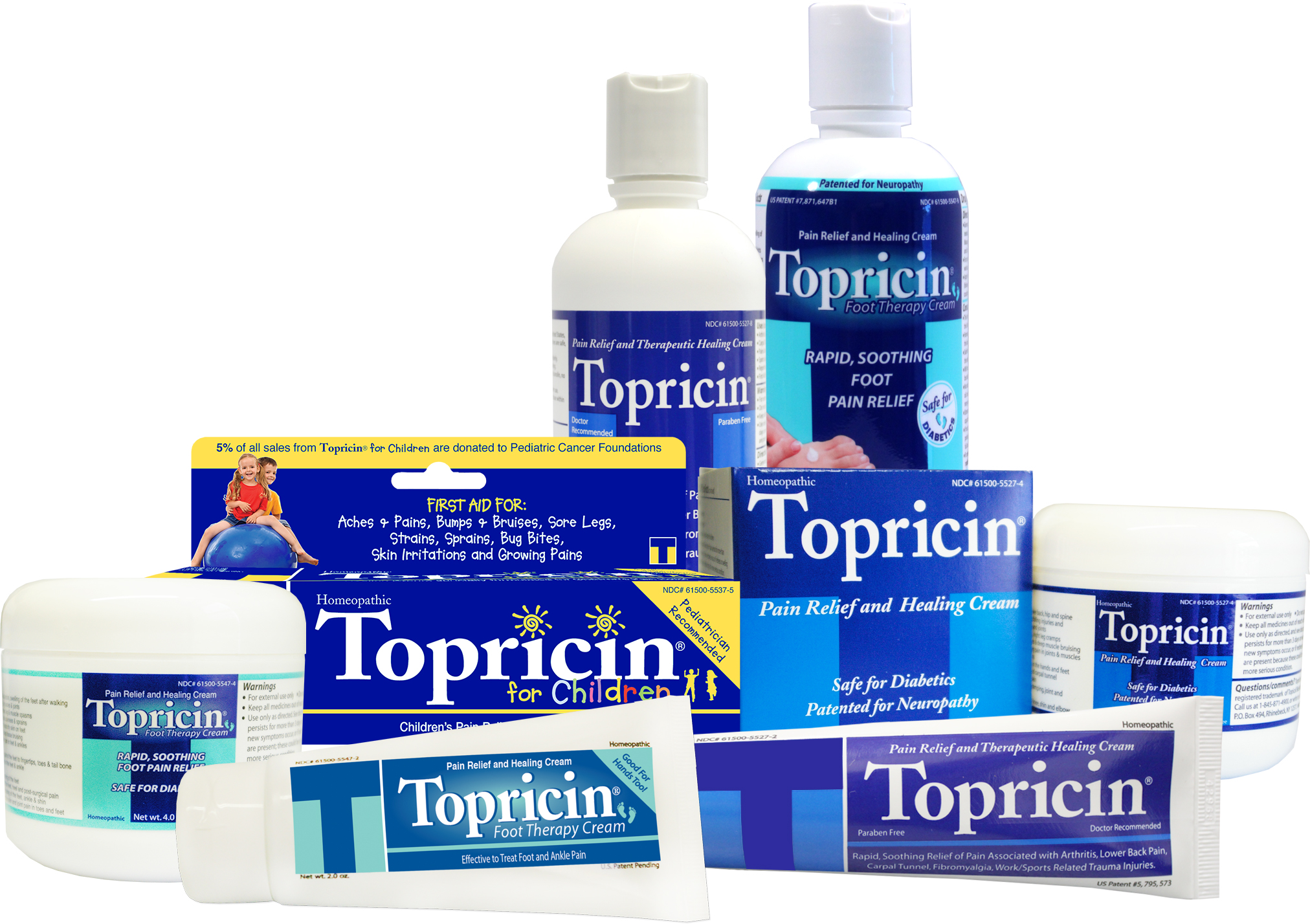 Offer safe and natural Topricin as a treat!