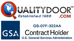 Quality Door and Hardware is a GSA Partner<br /><strong> Schedule 56 - Contract # GS-07F-322AA</strong>