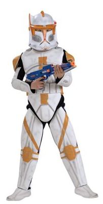Star Wars Clone Wars – Commander Cody deluxe child costume, offered on Orange Tuesday at CostumeExpress.com at a special price of $29.99 (regularly $54.99).