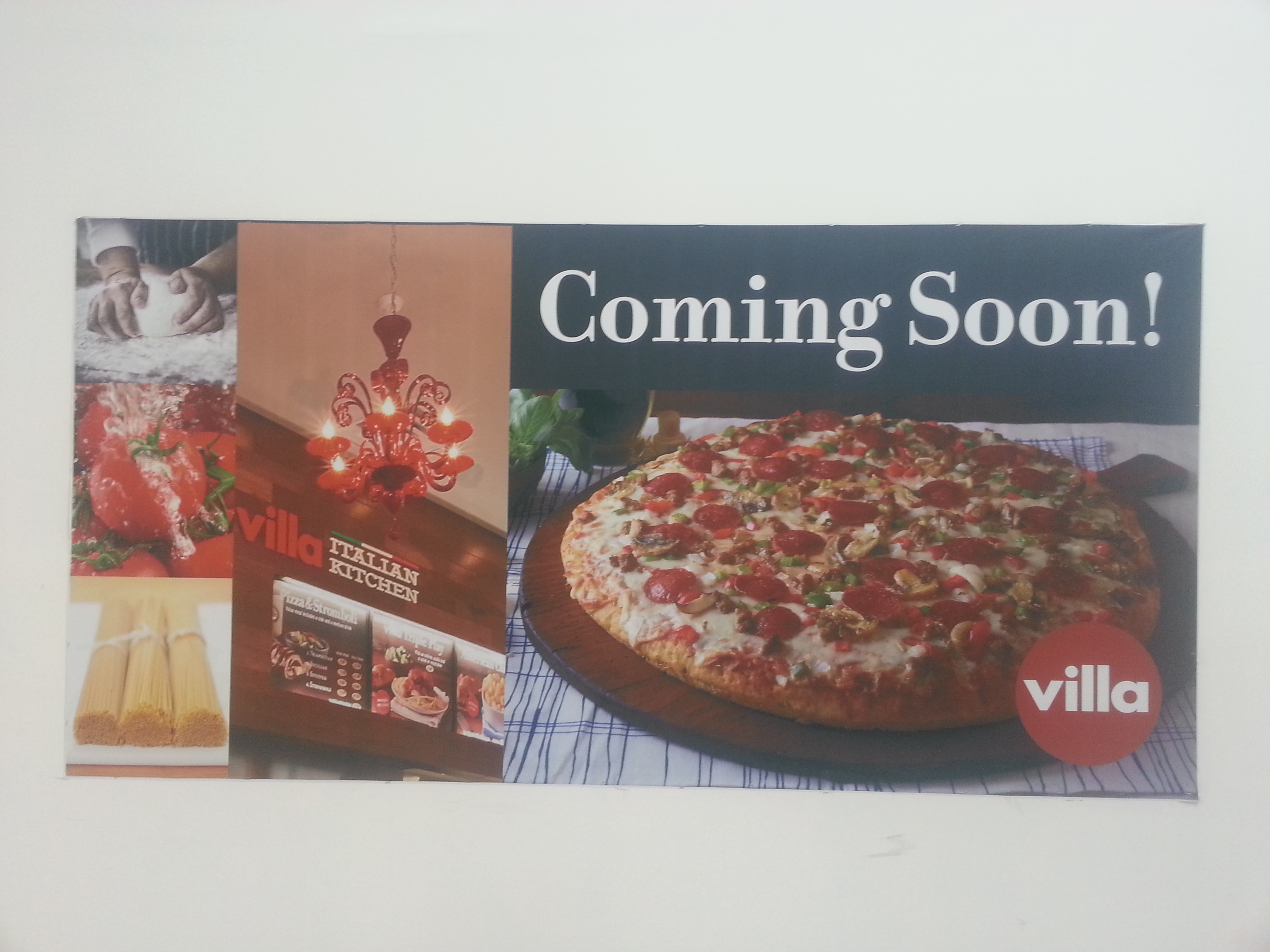 Villa Italian Kitchen - Coming Soon!