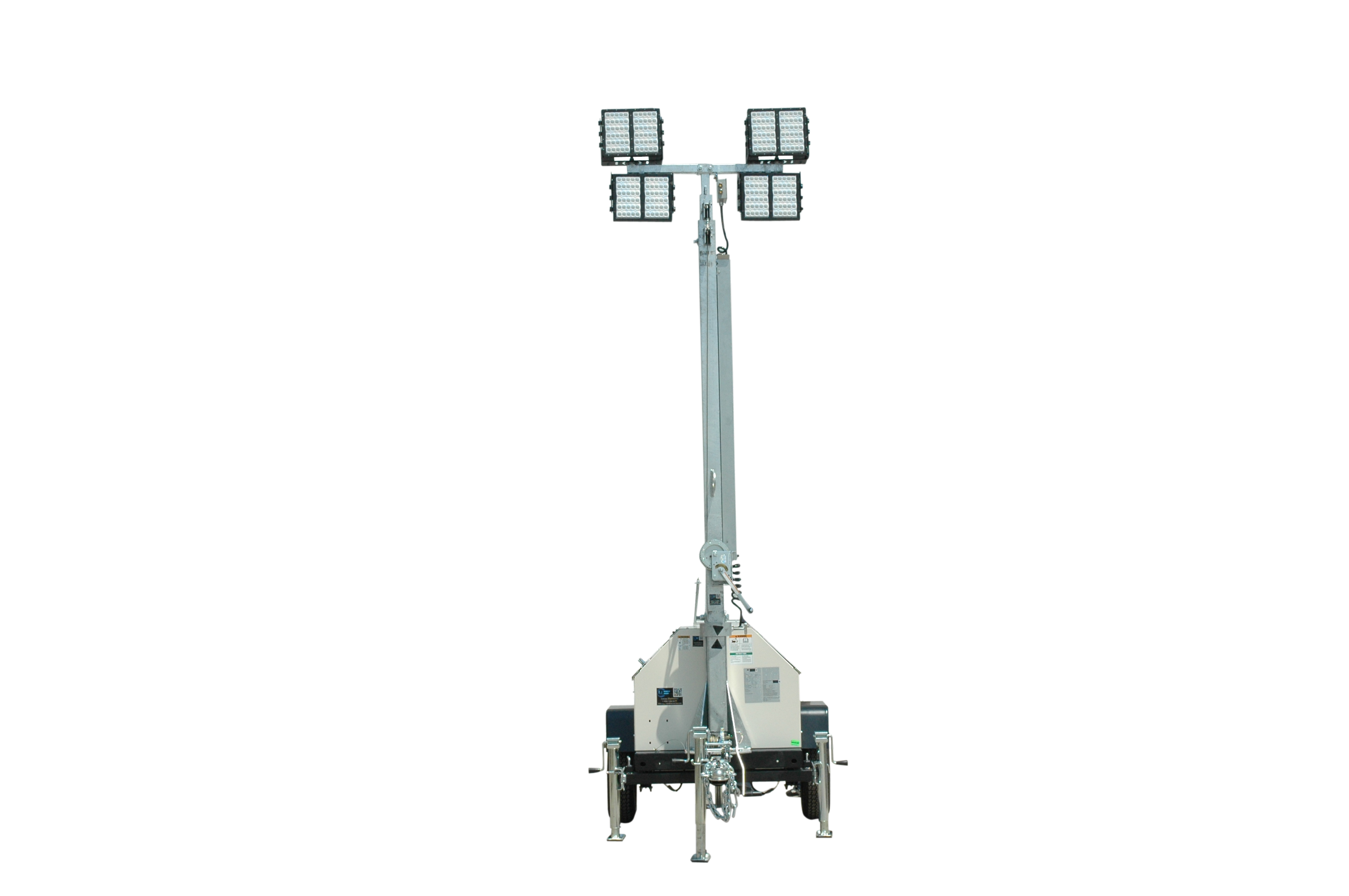 WCDE-4-4X300W-LED mobile light tower from Larson Electronics