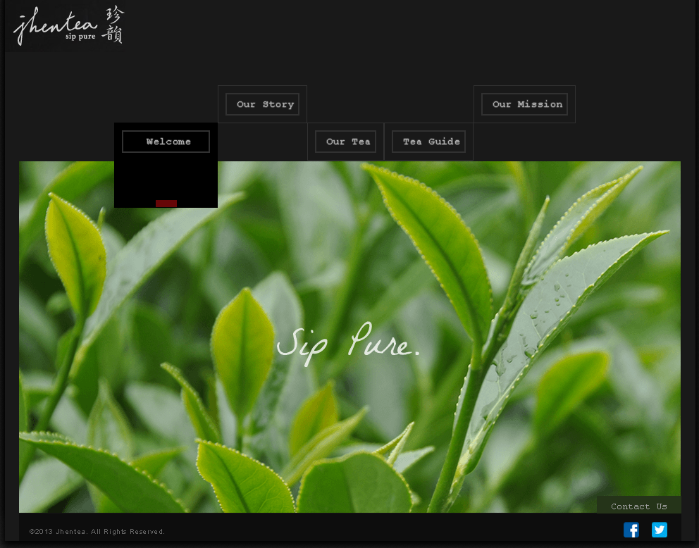 Jhentea's New Homepage