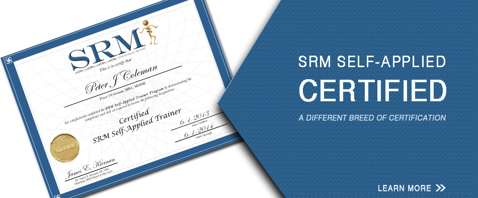 Become SRM Self-Applied Certified