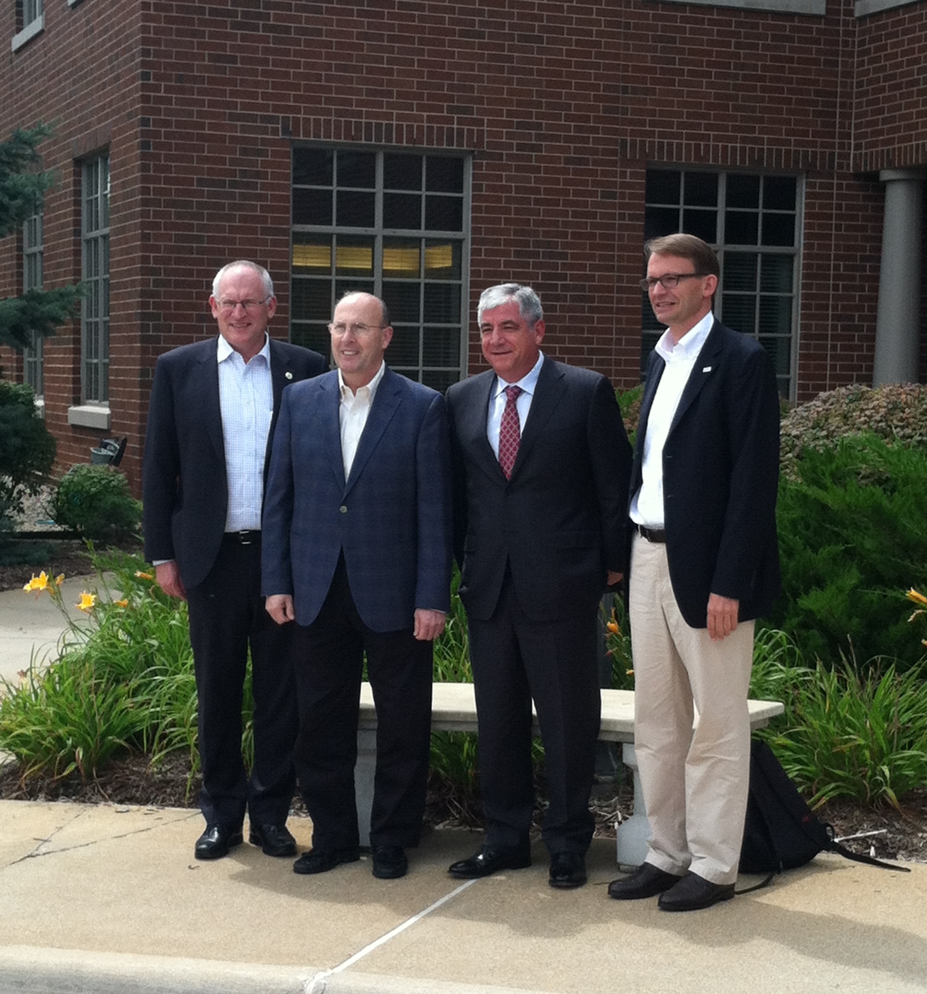 Chairman, Russ Chaney (USA) with Directors, Shane La Combre (Aus) & Elmar Esser (GER)