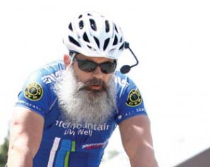 Bob Quick, 53, wants to be the first man with congenital heart disease, and the other types of heart procedures he's had, to bicyle cross-county (3,070 miles).
