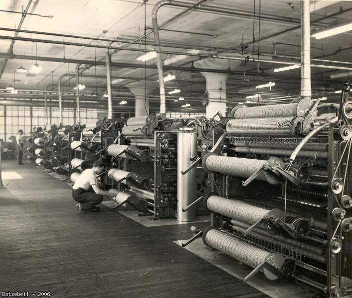 Mohasco Mills was home to a large carpet-producing industry, with the Esquire Novelty building housing carpet looms before manufacturing toys.