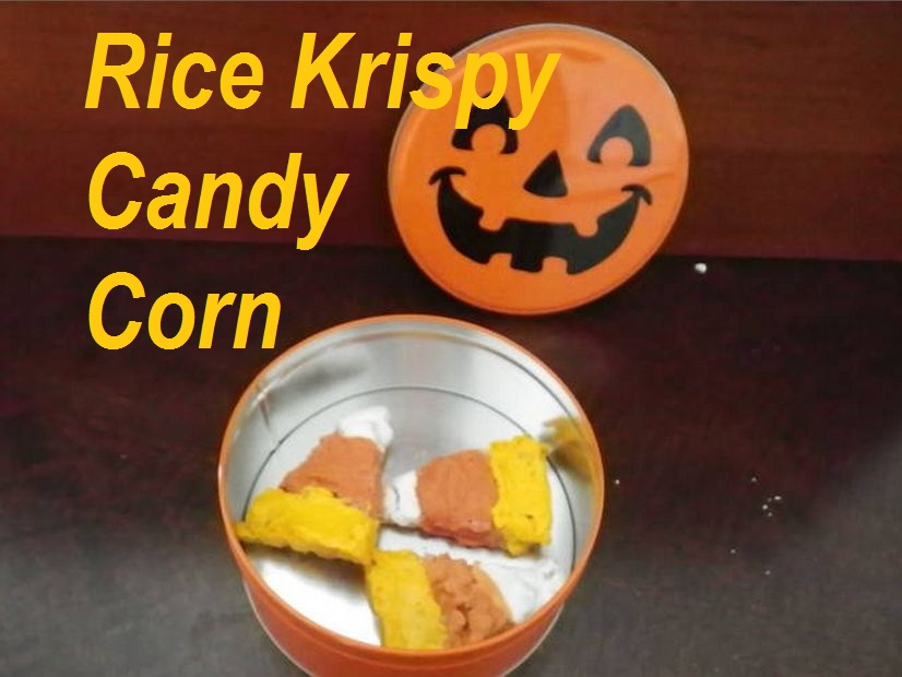 Rice Krispy Candy Corn