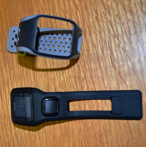 TomTom Multisport GPS Watch Body Comes Out Of The Band and Into A Bike Mount