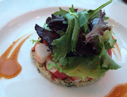 New healthy lobster recipe - Get Maine Lobster with Golden Quinoa and Tomato Compote