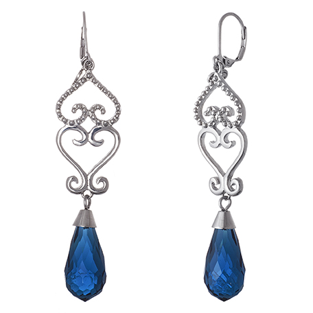 Lusciouss by Kendra Bridelle Goddess Blue Earrings