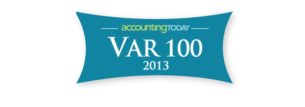 Accounting Today 2013 VAR 100 Winner
