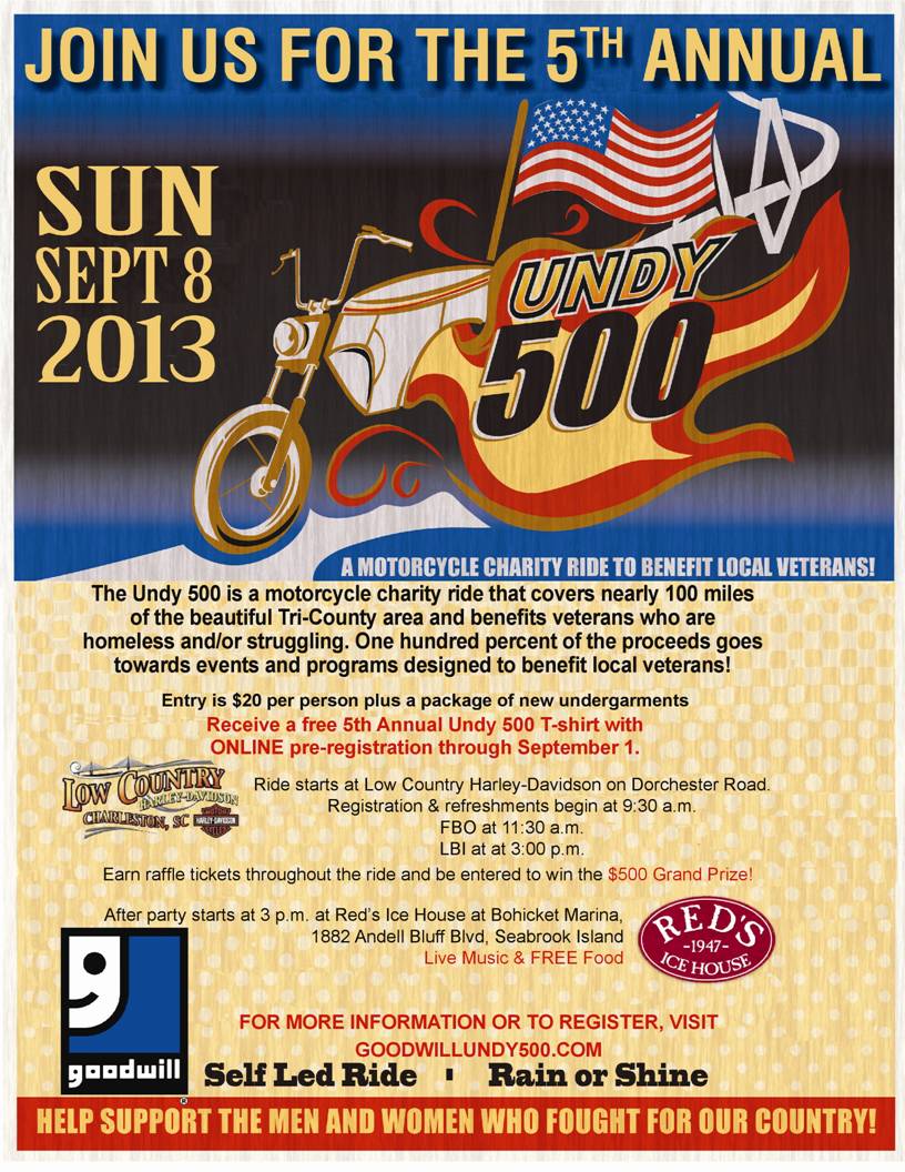 Goodwill Undy 500 2013 Flyer
