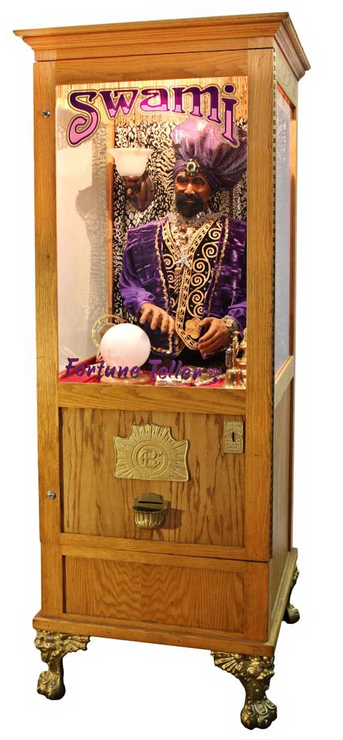 Operating Swami 50 cent Fortune Telling Machine