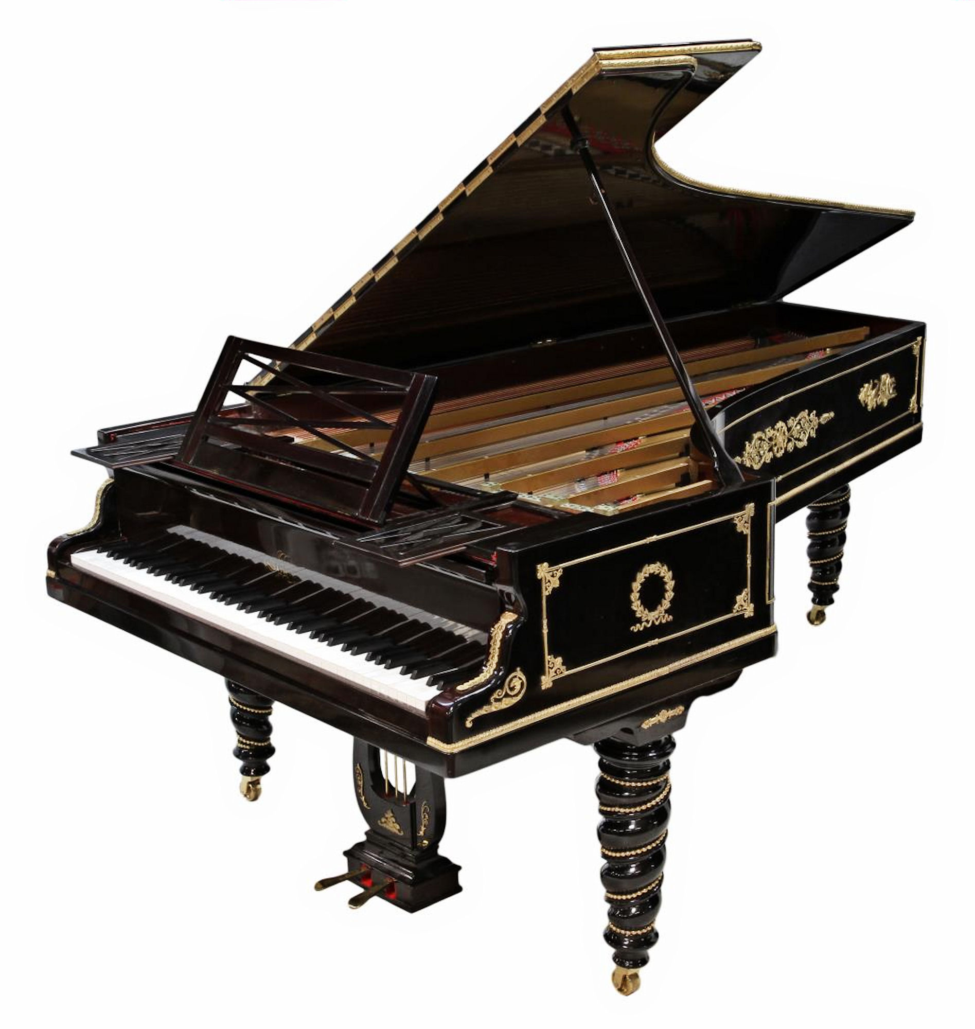 French Louis XVI style ormolu-mounted Grand Piano, Erard, Paris, c. 1903