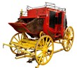 Wells Fargo Overland Stagecoach Replica Austin Auction