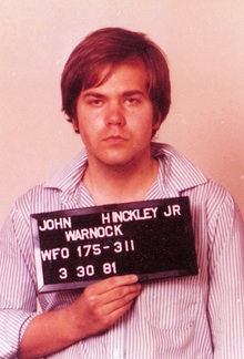 John W. Hinckley, Jr. mug shot taken March 30, 1981.