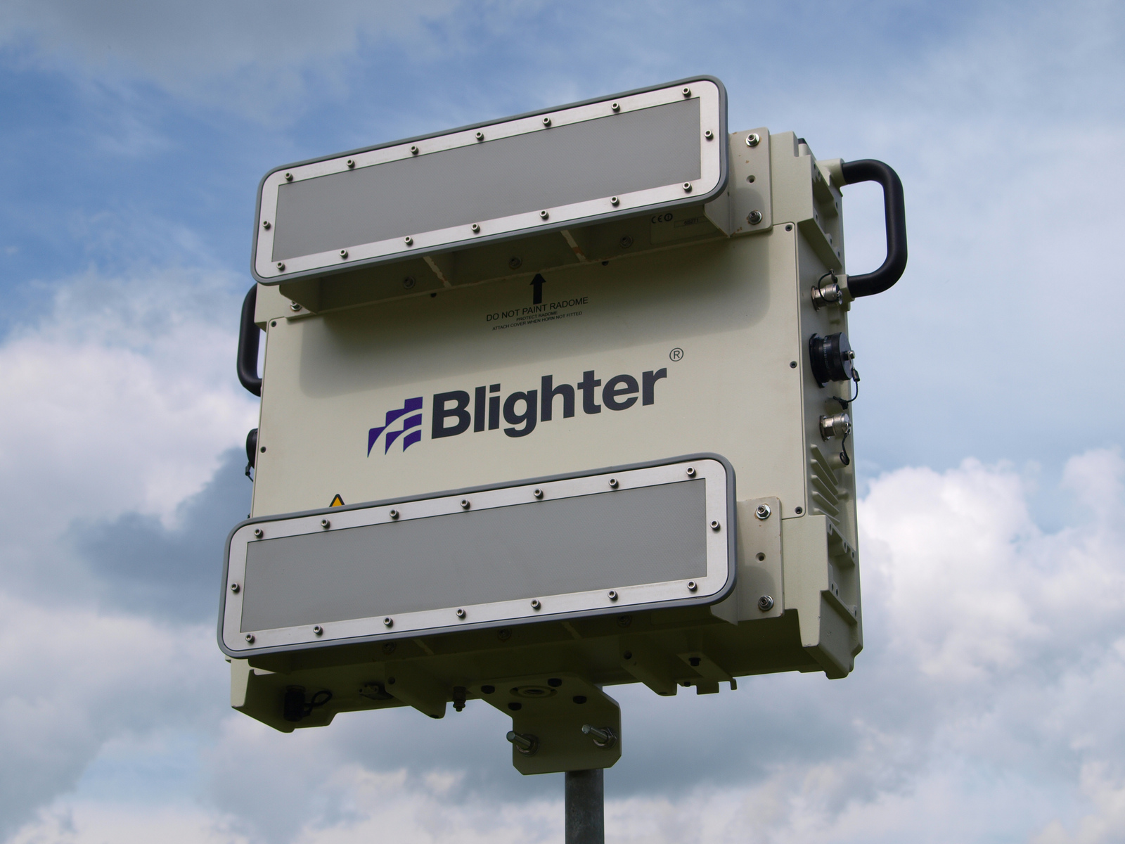 Blighter's B400 E-scan ground surveillance radar