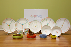 Complete SlimPlate System, a 13 piece portion control kit.
