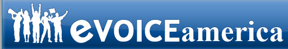 eVoiceAmerica's site logo and banner