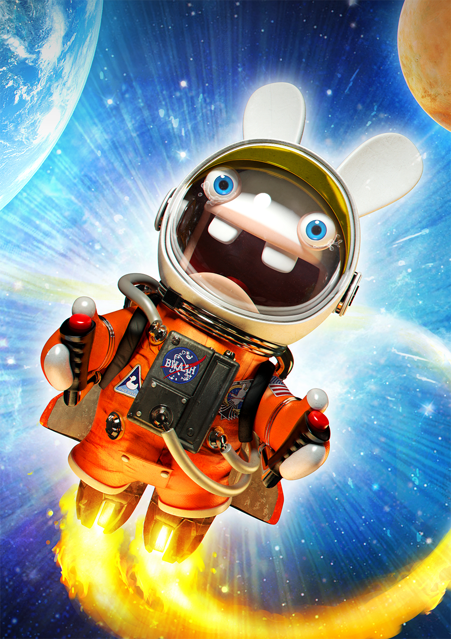 Rabbids Invade Space in Rabbids Big Bang